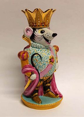 Статуэтка Мышиный король Богданович РЕДКАЯ. Состояние: Отличное. ручная роспись 
Ширина: 10 