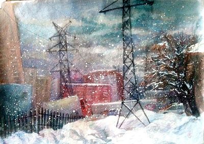 Картина "Будни" автор М. Хавова 2020 г. Ширина: 50 сантиметров
Высота: 70 сантиметров