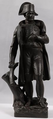 Скульптура НАПОЛЕОН Кас.З 1904 г ТараторинЪ. Россия 1904 г 
Чугун Кас.З 
Высота 31,2 см