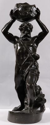 Скульптура ГЕРКУЛЕС Кас.З 1906 г. Кас.З 1906 г 
Чугун 
Высота 41 см 
Состояние Отличное