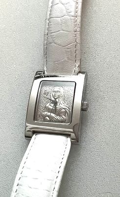 Эксклюзивные коллекционные часы Da Vinci &laquo;Mona Lisa&raquo;. Материалы: ювелирная сталь (корпус) 