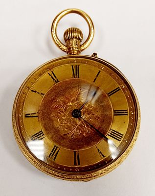Золотые карманные часы 19 век. Материал: Золото 
Страна: Европа 19 век 
Состояние: Отличное 