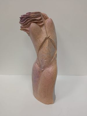 Скульптура"Ветер (малый женский торс)" керамика скульптор Хакимов
. Автор: Хакимов Негмат 