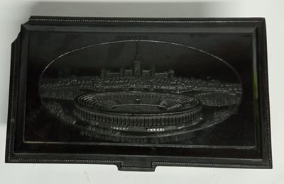 Шкатулка Москва Стадион СССР 1950 гг