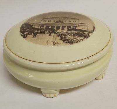 Фарфоровая Шкатулка Конаково 1950-е