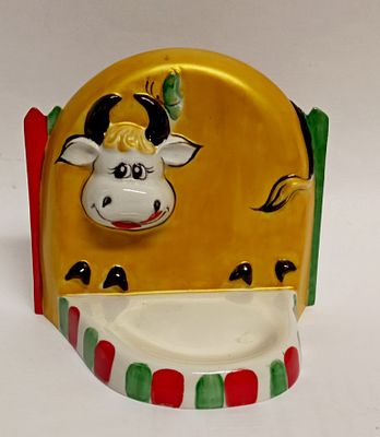 Подставка под телефон Коровка фарфор Богданович