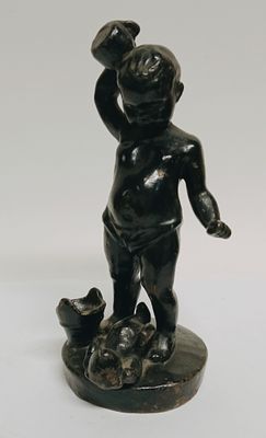 Статуэтка Мальчик обливается ("С добрым утром") СЧЛЗ 1962