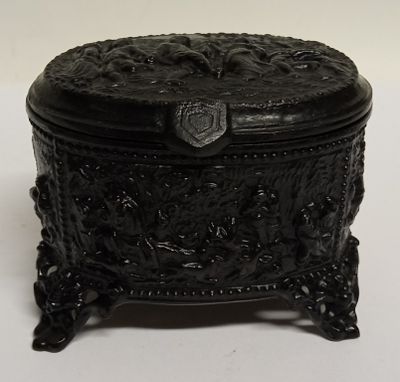 Шкатулка Деревенские танцы Касли СССР