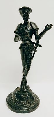 Статуэтка Дон Кихот Свердловская артель Литейщик СССР 1950-е. Состояние: Отличное 
Высота: 19 