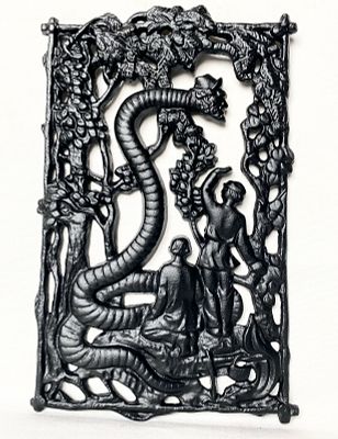 Панно "Великий полоз" (По мотивам сказа Бажова П.П.) Касли. Состояние: Отличное 
Длинна: 25 