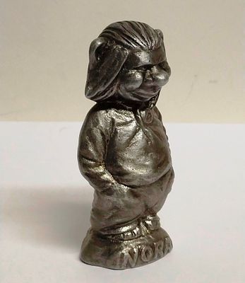 Статуэтка Шведский тролль Бергман НОРА. Материал: Шпиатр 
Страна: Швеция 
Год: 1970 
Состояние: 