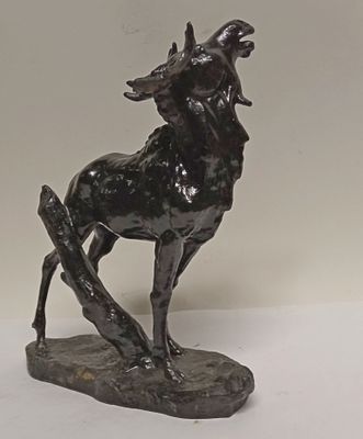 Статуэтка Лось СЧЛЗ 1960-е г. Состояние: Отличное 
Высота: 22 сантиметров 
Производитель: СЧЛЗ