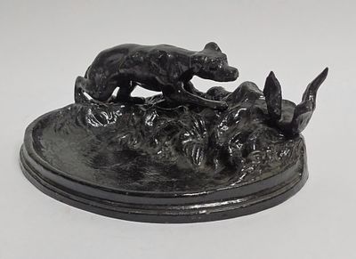 Визитница Сеттер с дичью СЧЛЗ СССР 1950-е. Состояние: Отличное 
Длинна: 19 сантиметров 
Ширина: 