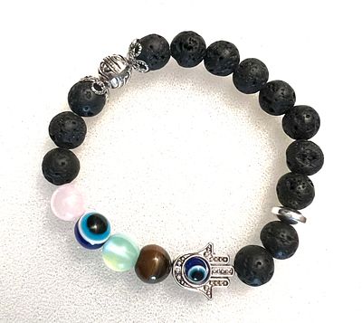 Браслет из натуральных камней Хамса. Состояние: Отличное 
*Размеры: 18-19 
Стильный, особо 