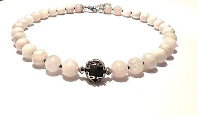 Ожерелье из натуральных камней &laquo;Черная Луна&raquo;. Состояние: Отличное 
*Размеры: 52+8 см 