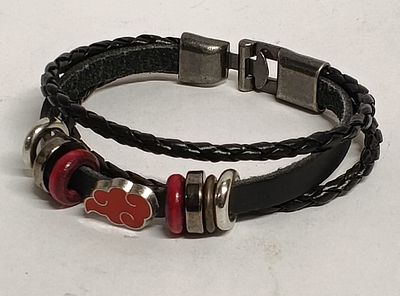 Браслет Рокерский "ПЛАМЯ" 1980-е. Состояние: Отличное 
*Металл, эмали, кожа