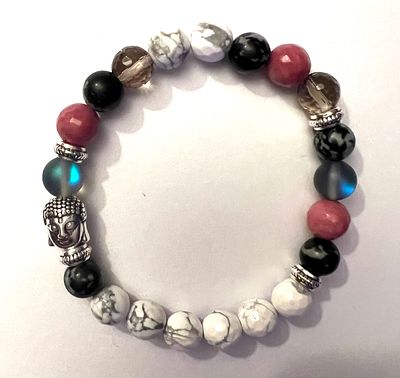 Браслет из натуральных камней &laquo;Будда Превосходный&raquo;. Состояние: Отличное 
*Обхват 18-19 см 