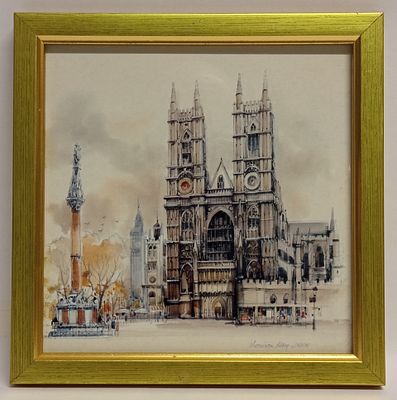 Картина Панно "Лондон, вид на Вестминстерское аббатство"
. Состояние: Отличное 
Ширина: 19 