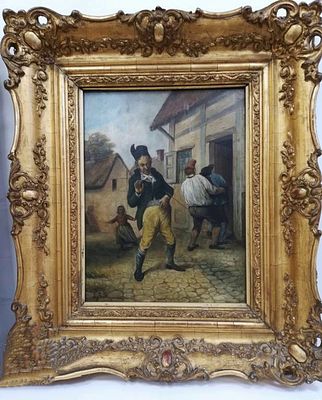 Картина Учитель Богословия Бельгия 19 век. Страна: Бельгия 
Время: 19 век 
Год: 1860 
Автор: 