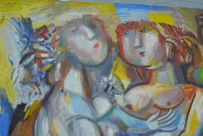 Картина Признание Автор: Брусиловский М.Ш. Автор: Брусиловский М.Ш 
Материал: холст / масло 