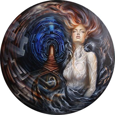 Картина Нить Ариадны авт. К. Саргон 2024 г. х / м. Автор: Кира Саргон 
Состояние: Отличное 