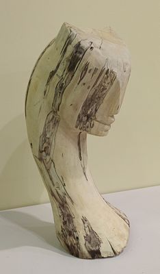 Скульптура "Кошка. Лунная береза, резьба. Материал: Дерево 
Страна: Россия 
Состояние: Отличное 