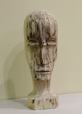 Скульптура ЧЕЛОВЕК РЕНТГЕН . Береза. Страна: Россия 
Состояние: Отличное 
Материал: Береза 