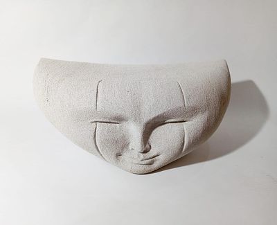 Скульптура " Лунный свет." газоблок. Материал: Газобетон 
Страна: Россия 
Состояние: Отличное 