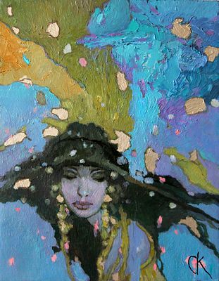 Картина "ТАНЦУЮЩИЕ ТЕНИ" авт. С. Крупп. Страна: Россия 
Автор: С.Крупп 
Состояние: Отличное 