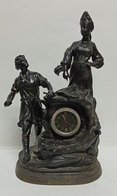Часы &laquo;Хозяйка Медной горы и Данила-мастер&raquo; Касли 1958 г