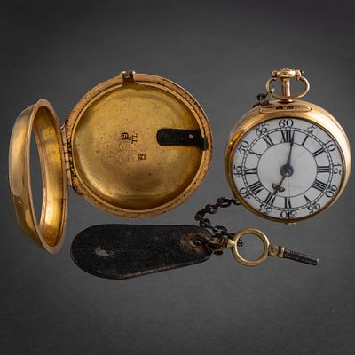 George Graham (Inglaterra, 1673-1751) - Reloj de bolsillo Catalino George Graham del siglo XVIII 