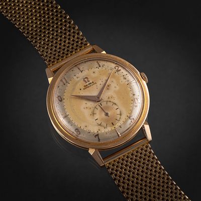 Omega, Reloj de caballero en oro amarillo de 18 kt. Calibre de la caja 40mm. Mecanismo a 