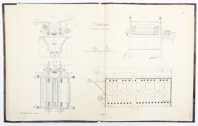 Книга Чертежи к крашению хлопчатобумажных тканей / П. Каретников, до 1917 г. Год издания: до 