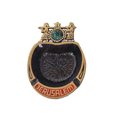 מאפרה וינטג' ירושלים. מאפרה מדהימה שם שניים נושאים אשכול ענבים משובץ, 
מעולם לא הייתה בשימוש 