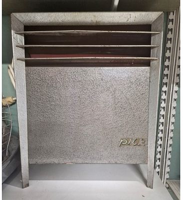 תנור וינטג' על חשמל חברת אטום נדיר ומעניין. תנור וינטג' מחברת אטום הותיקה יוצר החל משנות ה 50 