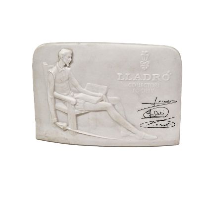 פריט אספני מפורצלן וינטג' חתום LLADRO. פריט וינטג' משנות התשעים של דון קישוט. 
תוצרת ספרד. חתום! 