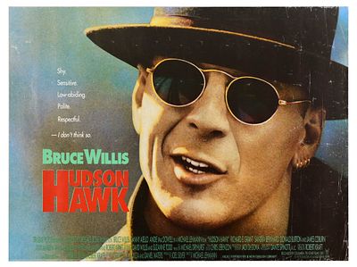 Set Action Movie Posters Hudson Hawk Entrapment A Team Bruce Willis Sean Connery Steven Seagal. S 