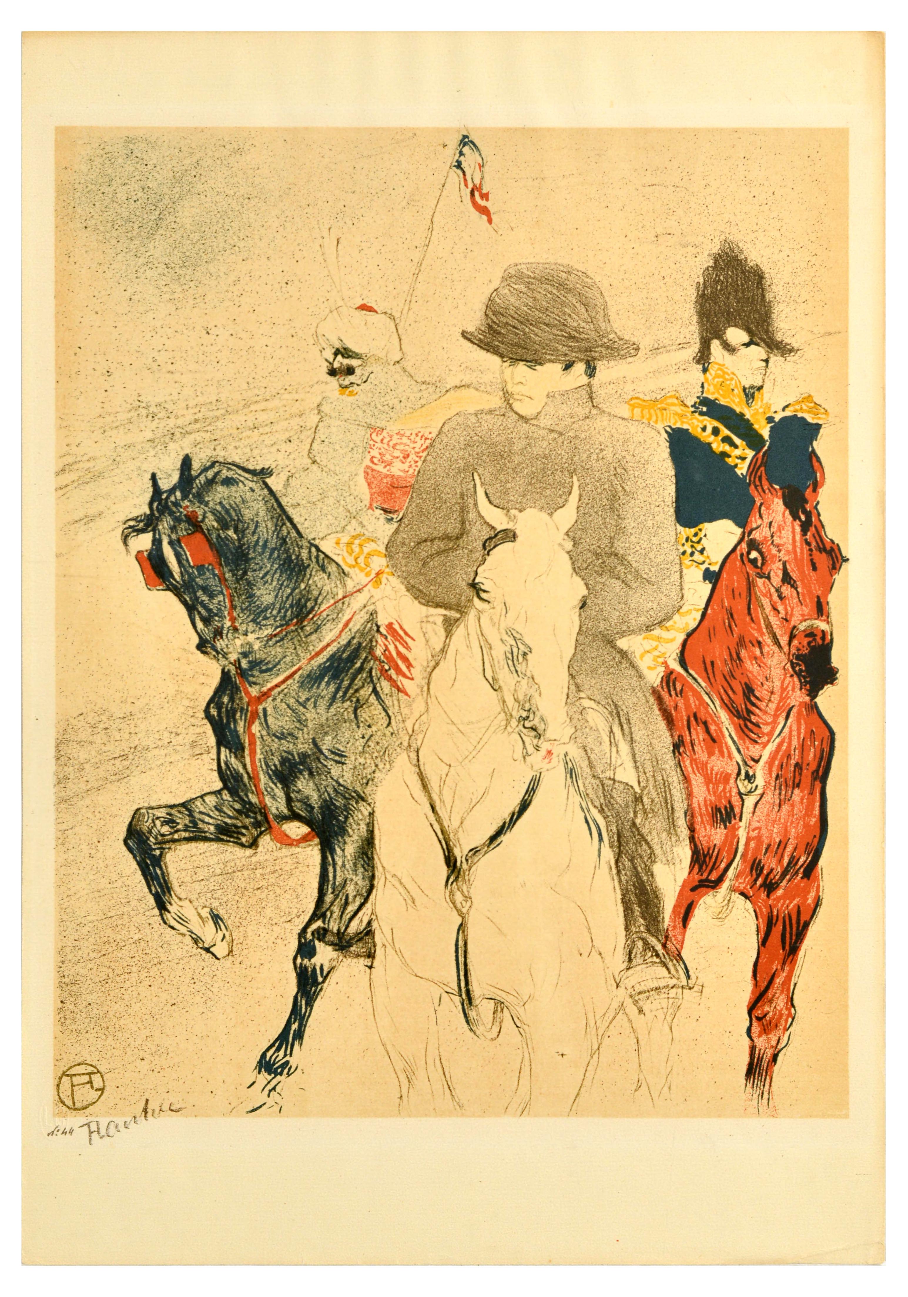 Advertising Poster Toulouse-Lautrec Librairie Grund Napoleon