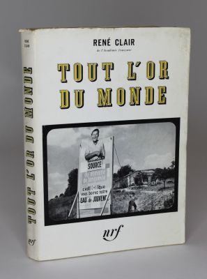 Rene Clair [автограф к С.И. Юткевичу] Tout l'or du monde.: Editions Gallimard [1961] . -151 