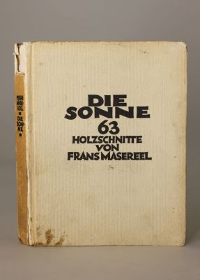 Die Sonne [автограф] 63 holzschnitte von Frans Maseree.:Kurt Wolff Verlag 
