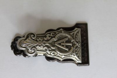 Зажим для бумаг. 
Российская империя начало 20 века. Сталь.