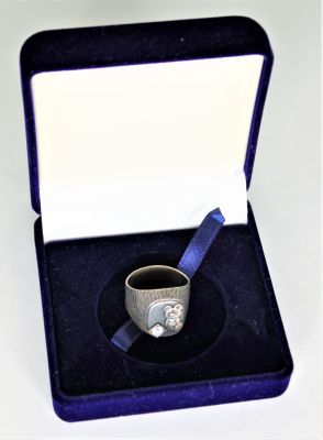 Кольцо с феонитом, Олимпиада 1980 г. Москва 
Серебро 875