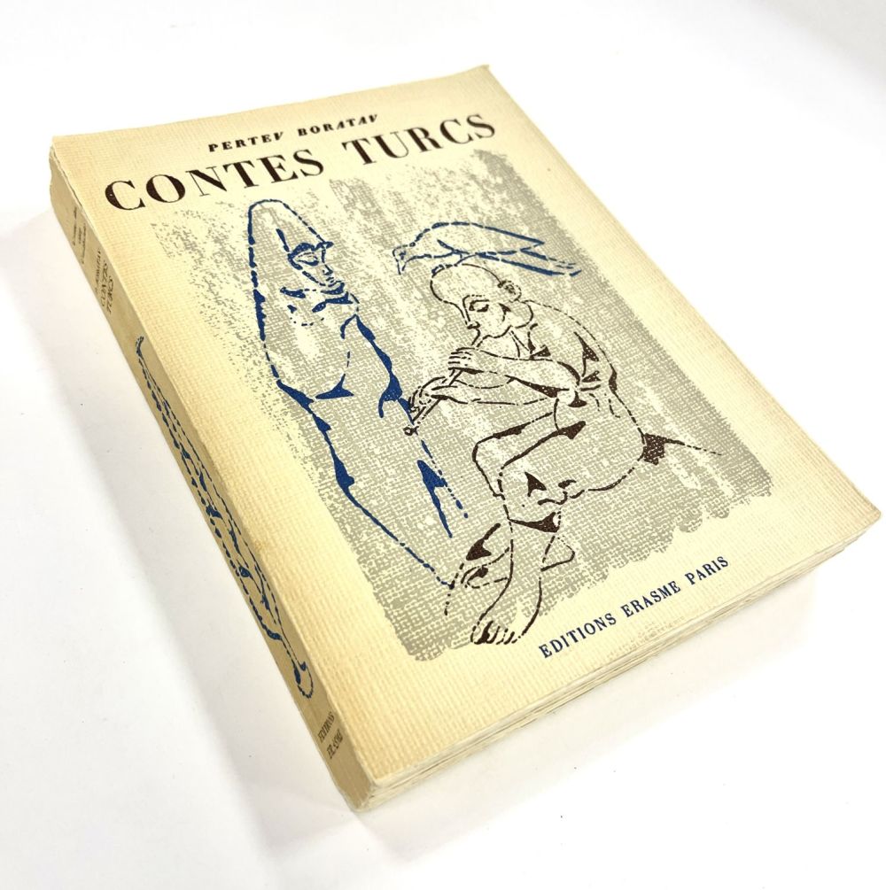 Pertev Boratav Contes Turcs [автограф Abidin Dino]. Paris: Editions Erasme [1955]. -221 c. 23 