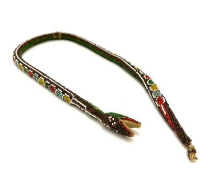 Змейка из бисера, 1930-50 гг. 
Длина 66 см.