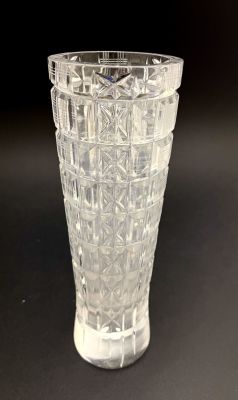 Ваза СССР, 1940 годы. 
Высота 22.5 см., диаметр 8 см.