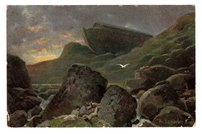 Открытка (на нем.) Священное писание. 
Картины из Ветхого завета по оригиналам известного 