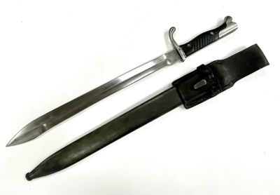 Тесак полицейский, военизированной полиции Веймарской республики 1920 г. Переделка из штыка 