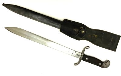 Тесак армейский пехотный, Республика Аргентина 1910-20 гг. 
Хорошая коллекционная сохранность. 