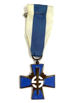 Финляндия. Крест. Эмаль. Ветеран Щюцкора.