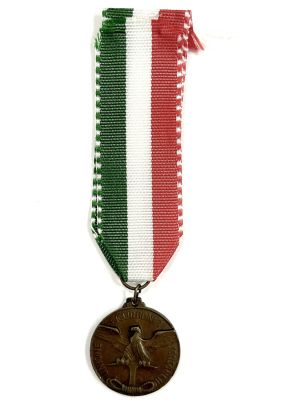 Италия. Медаль союза горных егерей экскурсоводов. Гора Эдельвейсы, колесо.